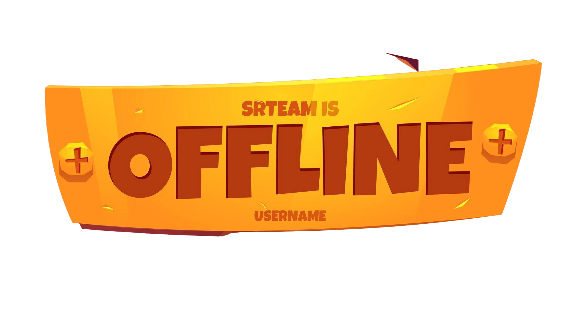 stream is offline twitch cartoon background label